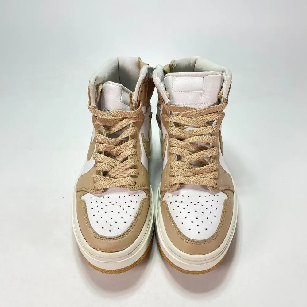Air Jordan 1 Elevate High White Desert Sail Sneakers DN3253-121 Women's Size 7.5